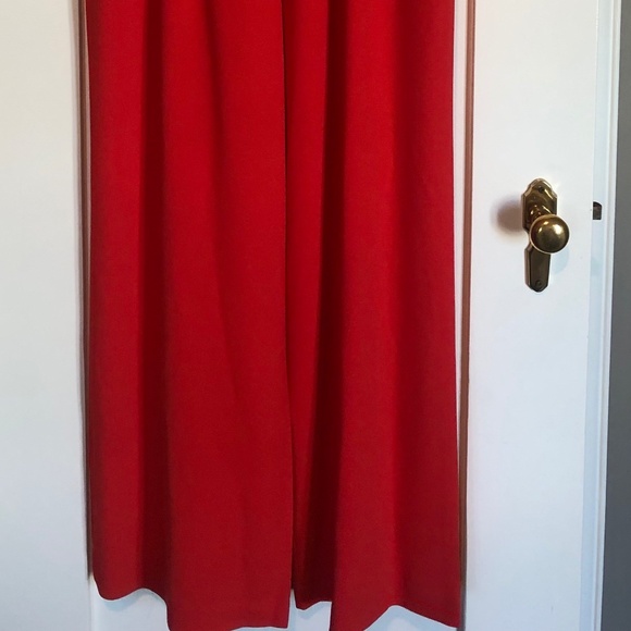 Trina Turk Bright Orange/Red Jumpsuit Size 8 - Picture 5 of 5